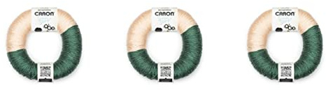 Caron Simply Soft O'Go Monsteria/Light Country Peach Yarn - 3 Pack of 140g/5oz - Acrylic - 4 Medium (Worsted) - 250 Yards - Knitting, Crocheting & Crafts