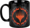 Konix Magic The Gathering Becher - Keramiktasse - 320 ml - Motiv Rote Farbe - Schwarz