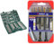 Mannesmann 53255 Coffret tarauds et filières 110 pièces (Import Allemagne) & TIVOLY - Coffret Forets Extracteurs de Vis Cassée + Forets HSS Revêtement TiN - Lot de 5 Forets & 5 Extracteurs N1