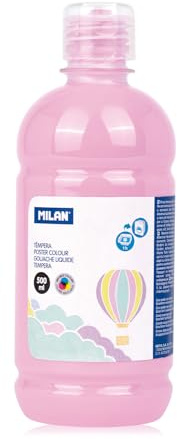 MILAN® Bouteille tempera 500 ml rose pastel