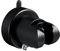 KICPUK Plastikhalterung für Dusche,Verstellbarer Brausehalter,Duschkopfhalter,stanzfreier Handbrausehalter,Vakuum-Saugnapf-Duschkopfhalter (Black)