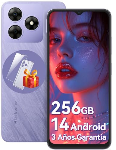 Blackview WAVE 8 Cellular Android 14, 12/256GB 2TB TF,6,56 90Hz Display, 5000mAh, 13MP+8MP/Face ID/Fingerprint/FM/OTG/GPS/3.5mm Jack/Dual SIM, Octa-Core Smartphone
