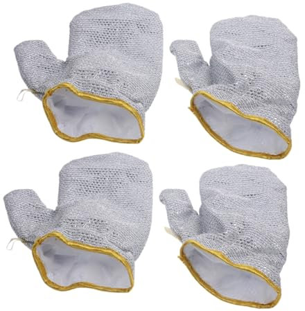 UKCOCO 4 Stück Anti-Scenen-Dickelhandschuhe Schrauben für elektrische Lüfter elektronische Batterien gummihandschuhe kochhandschuhe wiederverwendbare Küchenhandschuhe Schrubbhandschuhe