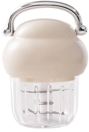 Robot da Cucina,Tritatutto Ricaricabile Ad Alta Velocità 350ml - Tritacarne Tagliaverdure,Per Aglio Cipolla Cucina Domestica Fattoria Ristorante Campeggio Picnic Viaggio Autocaravan