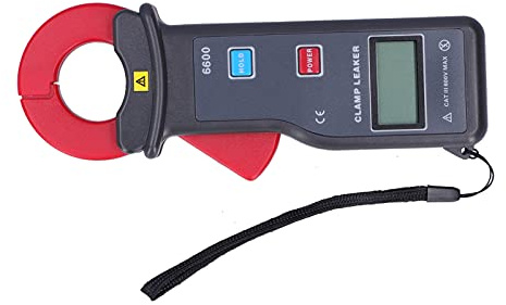 Stylebest 6600 AC Läckström Clamp Meter Hög Noggrannhet med USB-kommunikation för Elektrisk Testning 0mA-600A