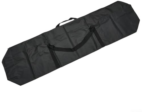 MeevrgR 140 cm stativ bärväska nylon förvaringsväska för mikrofon ljus fotografering paraplyutrustning svart