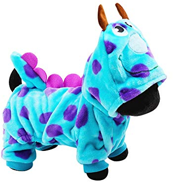 DOXMAL Bubble Dragon Hundebekleidung Winter Hunde Pullover Zubehör Hundepulli Kleidung Dog Clothes Kleine Hunde (S)