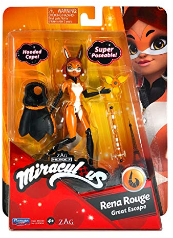 Bandai - Miraculous Ladybug - Mini-Puppe 12 cm - Rena-Rouge - P50404