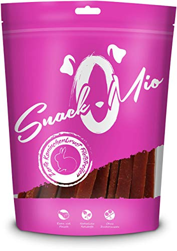 Snackomio Venandi Animal Delicati Straccetti Di Filetto Di Petto Di Coniglio - Mastica Premium Per Cani, 70G - 70 g
