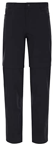 The North Face - Resolve Convertible Wanderhose Damen - Zip-Off Trekkinghose, Schwarz, Größe 32