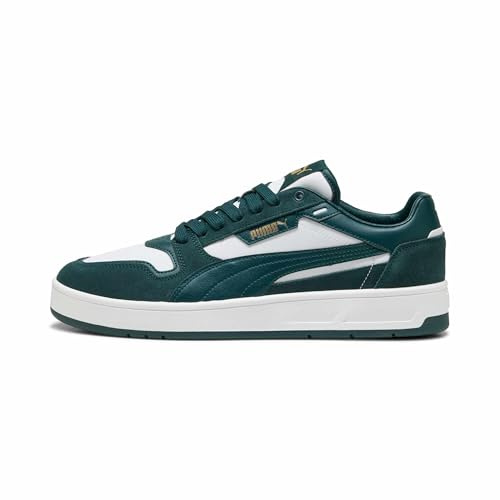 Puma Tenis Court Classic Street SD Unisex, Puma Blanco Verde Terreno, 40.5 EU