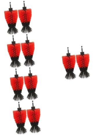 FRCOLOR 10stücke Teiliges Bohrbürsten Reinigungsbürste Für Akkuschrauber Praktische Aufsätze Für Effektives Reinigen Von Fahrzeugen Fliesen Und Schwer Erreichbaren Stellen