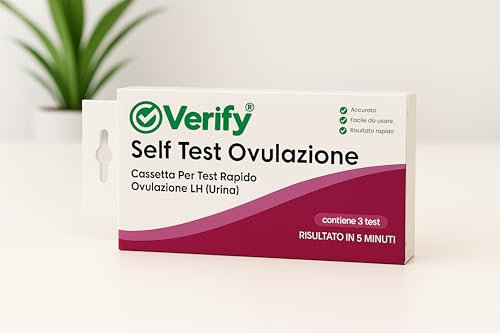 Verify® Self Test Ovulazione, Test rapido Serve a individuare i giorni più fertili