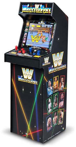 Arcade Classics - WWE Ultra Series Game Machine, 5 Games, 17 Liquid Crystal Screen - Indoor Cabinet, Retro, Gaming Console, Basement Decoration, Man Cave