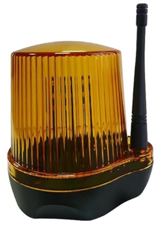 Hipzeepo Per Apri Cancello Scorrevole/Barriera AC DC 24V 230VAC Luce LED Flash Allarmi Lampada