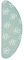 Ironing Board Cover with Molleton Underlay Banana Model, Colour: Green (B-XXL)