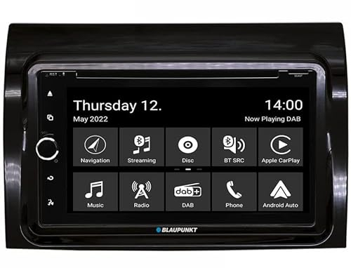 Blaupunkt Camper 700 DAB D8 - Navigation mit Bluetooth/TMC/USB/DVD/SD für FIAT Ducato ab 21