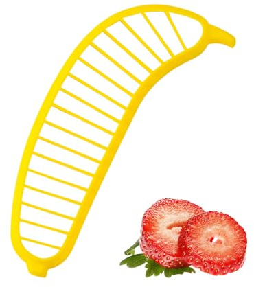 Cortador de plátano | Cortador de Banana Rebanadora de UVA,Herramienta de rebanadora de plátano, Cortador de llenado de plátano, Cortador de Frijoles, Herramienta de Cocina práctica