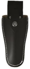 Leder-Zangenholster, Gartentasche – Schere, Gartenschere, Messerhalter (schwarz)