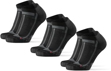 DANISH ENDURANCE Löparstrumpor för Långdistans, 5-pack, Svart/Grå - 3pack, 48-51