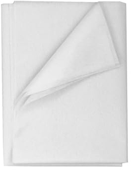 Ironing Fleece White Iron-On Insert Fabric, Lightweight One-sided Non-Woven Fabric for Ironing Pleats, Sewing Crafts, Reinforced Clothing (200 x 100 cm)