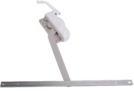 Fafeicy Operador de Manivela para Ventana, Repuesto de Brazo único, Herrajes para Ventanas Abatibles Derechas para Ventanas de Madera o Aluminio de PVC, 300 Mm a 450 Mm de Ancho, 1200