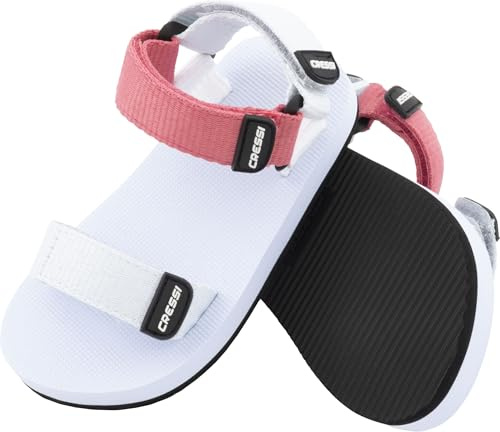CRESSI desde 1946 - Rainbow Sandals - Innovadoras Sandalias de Playa de Colores Varios para Niños Ideales para Pasear por la Playa, en Casa o de Viaje - Lila/Fucsia - 26