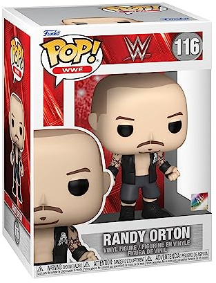 Funko Pop! WWE: Randy Orton - (RKBro) - Figurine en Vinyle à Collectionner - Idée de Cadeau - Produits Officiels - Jouets pour Les Enfants et Adultes - Sports Fans