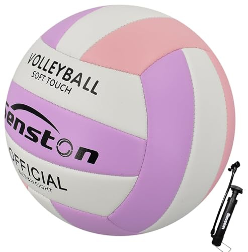 Senston Volleyball Official Size 5 Soft Touche Volley Ball Indoor Outdoor Beach Volleyballs