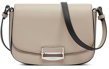 LIEBESKIND BERLIN Umhängetasche Ezra 2 Calf Optic Crossbody Bag Stone taupe