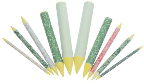 Operitacx 20 Stk Mischstäbe Mischstümpfe zum Zeichnen Mischstumpf zum Zeichnen schleifpapier Kunst-Mixer Mischen von Stümpfen Reis Papier Holzkohle Radiergummi Bleistift Baumstumpf