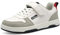 s.Oliver Mädchen Sneaker flach mit Klettverschluss Bequem, Weiß (White Comb.), 39 EU
