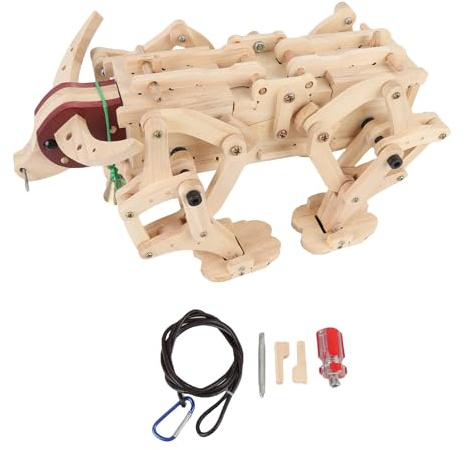 Fafeicy Carro Mecánico de Madera para Bueyes, Modelo de Madera de Roble, Estilo Chino para Amantes de la Historia y Entusiastas de la Decoración del Hogar