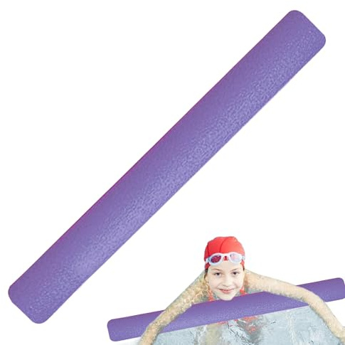 Pasta per piscina, spaghetti per piscina, 59 pollici, asta in tessuto colorato brillante per piscine, spaghetti galleggianti, spaghetti spessi per nuoto, accessori per piscina luminosi