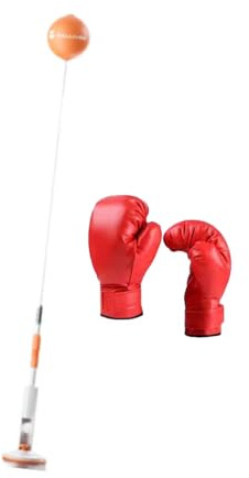 Ysyqkn Pelota de Boxeo con Guantes, Pelota de Golpeo para Entrenamiento en Casa.