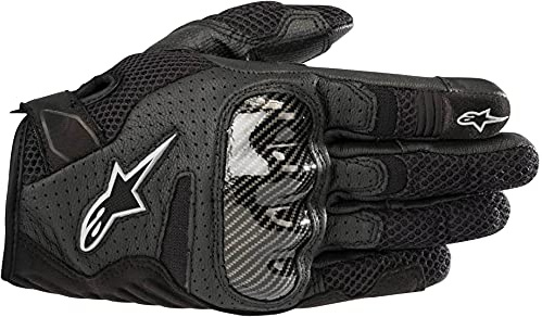 Alpinestars Motorradhandschuhe Stella Smx-1 Air V2 Gloves Black, Schwarz, M