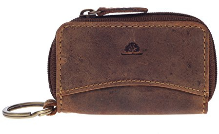 Greenburry Vintage Schlüsselanhänger Braun 9x1x5cm