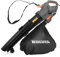 Terratek Soplador de Hojas con Cable y aspiradora de jardín de 3000 W, trituradora Ligera 3 en 1, soplador de Hojas y aspiradora, Bolsa de colección de sopladores de jardín de 35 L, Cable de 10 m,