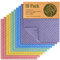 Green Dodo Swedish Dishcloth 10 Pack - Eco Friendly Biodegradable & Sustainable Sponge Kitchen cloth - Absorbent & Odour Free Dish Cloths For Kitchen - Reusable Kitchen Sponge Paper Towel Alternative