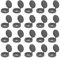 Firtink 200 Pcs Screw Cap, Plastic Hinged Screw Head Covers Screw Cover Caps Snap-on Replacement Screw Decorative Covers, 2 Colors(Grey)