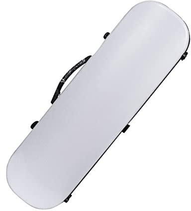 Rechteckiger Geigenkoffer In 4/4-Größe Kohlefaser-Violinen-Hartschalenkoffer Mit Verstellbarem Riemen Volle Größe Violinkoffer (Color : 04)