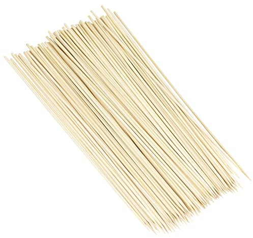 Chef Craft Select Bamboo Barbecue Skewers, 10 inch 100 Piece Set, Natural
