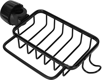 Estante de Drenaje para Grifo Colgante, Soporte de Esponja para Grifo de Aluminio, Buen Efecto de Drenaje para Cocina para Fregadoras Secadoras (Airshigx8bm2ft4v-11)