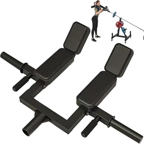 Barre de Squat de sécurité Olympique Barre de Squat de Fitness Barre Olympique de sécurité avec Coussinets d'épaule et de Bras pour l'haltérophilie,Convient aux Barres Olympiques,Black
