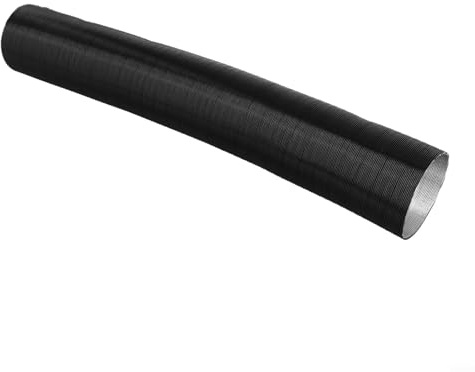 Yhenlovtt Calentador de estacionamiento diésel de aire de 75 mm, tubo telescópico para distribución de aire frío y caliente Webasto de 5 kW, 60 cm para conducto de aluminio de 300 cm F para manguera