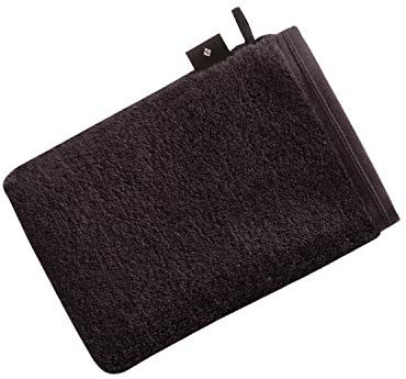 Vossen Vegan Life Waschhandschuh 22 x 16 cm anthrazit