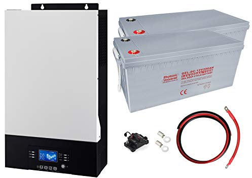 3kW Zero-Transfer Uninterrupted Power Supply (UPS) System with 4.8kWh energy storage battery backup