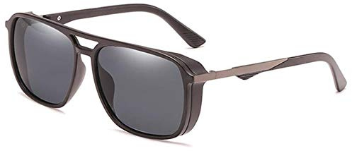 SXCYU Gafas de Sol polarizadas para Hombres Gafas de Sol de conducción clásicas para Hombres Gafas de Sol Retro para Mujer , 02