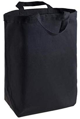 Cottonbagjoe Jutebeutel 38x42x10 cm natur | robuste Canvastasche aus Baumwolle (340 g/m²) | kurze Henkel | unbedruckt & mit Bodenfalte | Einkaufstasche für Alltag & Beruf