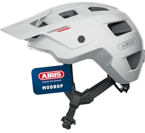 ABUS MTB helmet MoDrop - robust bike helmet with good ventilation for mountain bikers - customised fit - unisex